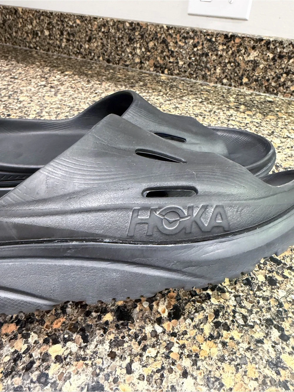 Hoka One One lightweight black